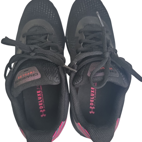 UNDER ARMOUR-Women's Charged Impulse 2 Black/Grey Athletic Shoes-Size 10 - Picture 5 of 7